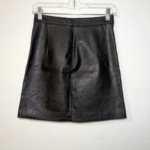 JJXX Short Faux Leather Skirt